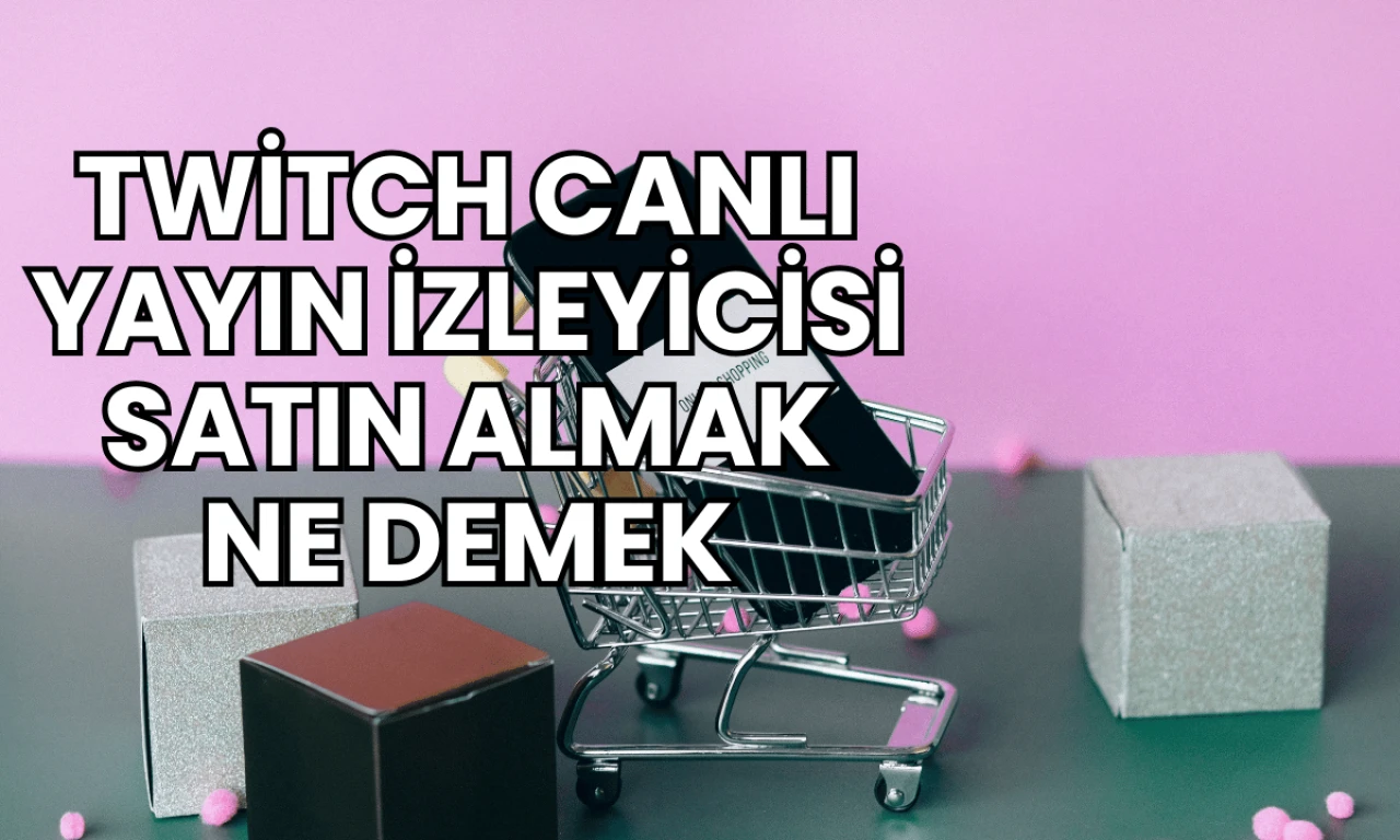 Twitch Canlı Yayın İzleyicisi Satın Almak Ne Demek