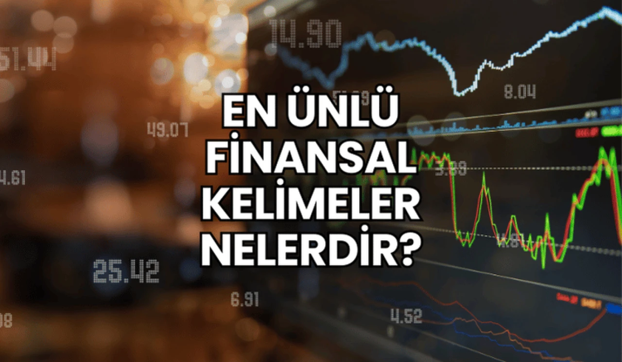 En Ünlü Finansal Kelimeler Nelerdir?