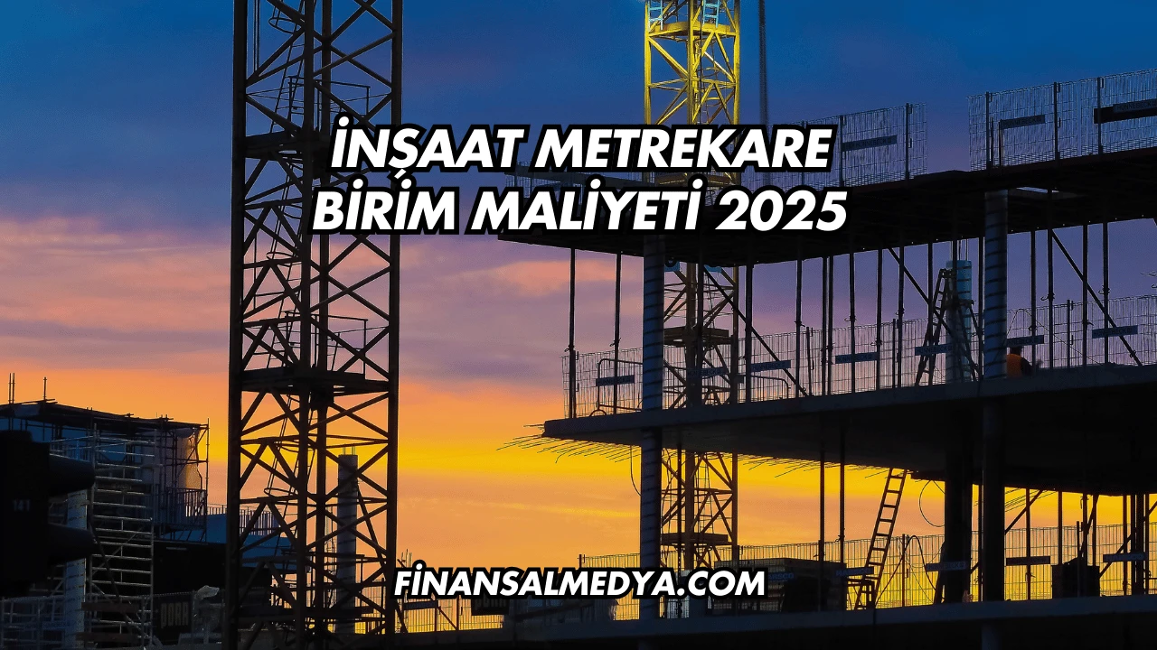 İnşaat Metrekare Birim Maliyeti 2025