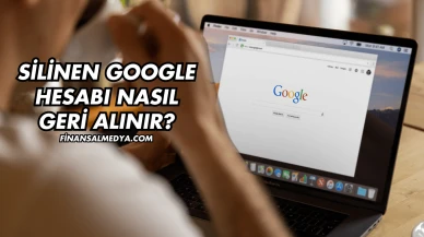 Silinen Google Hesabı Nasıl Geri Alınır?