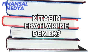 Kitabın Ebatları Ne Demek?