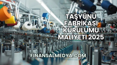 Taşyünü Fabrikası Kurulumu Maliyeti 2025